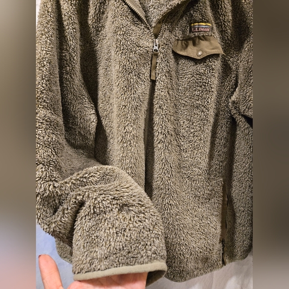 L.L. Bean Hi-Pile Fleece Jacket Women's Plus - 2X - Picture 4 of 8